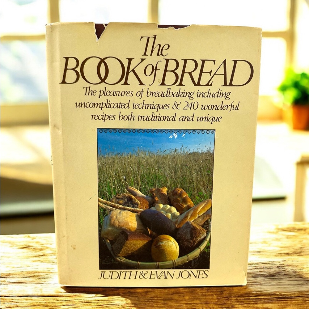 The Book of Bread Judith & Evan Jones 1982 HC Illustrated Harper & Row